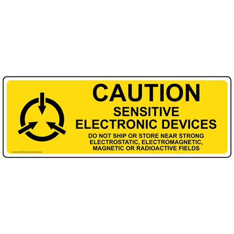 Process Hazards Esd Static Sign Sensitive Electronic Devices