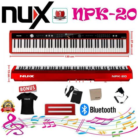 Jual Nux Npk Digital Piano Keys Hammer Action Digital Piano Nux