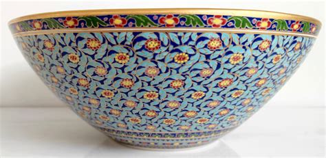 Thai Benjarong Ceramic Sink Hand Painted With Gold Paint Etsy Uk