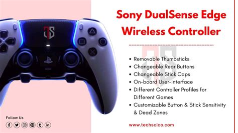 Sony Announced New Dualsense Edge Wireless Controller For Ps5