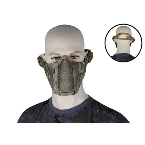 M Scara De Prote O Airsoft Meia Face Fja Multicam Dispropil