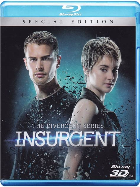 Insurgent 3d Blu Rayinsurgentinsurgent The Divergent Series