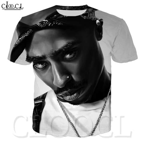 3D Print Rapper Tupac Casual T Shirt 2pac Men Women Amaru Shakur T