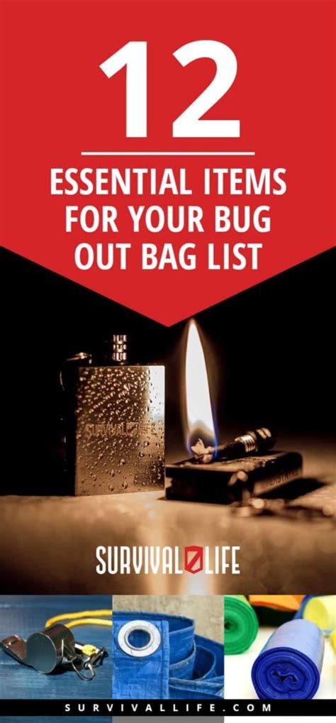 Essential Items For Bug Out Bag Survival Life