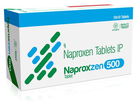 Naproxzen D 500 Naproxen 500mg Domperidone Sr Steris Healthcare