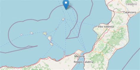 Scossa Di Terremoto Di Nella Notte Al Largo Delle Eolie Giornale