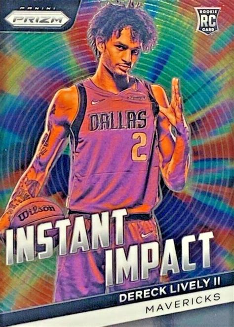 Dereck Lively II 2023 Prizm 14 Instant Impact Price Guide Sports