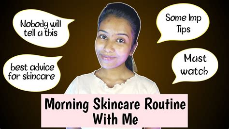 Morning Skincare Routine With Me Must Watch Khushi Singh Youtube