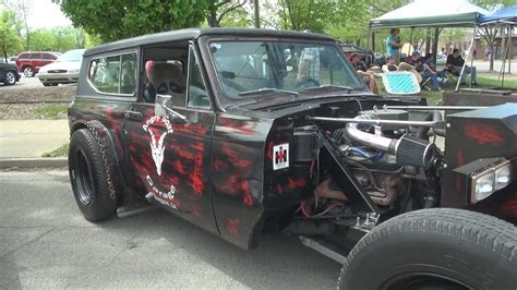 International Harvester Scout Dually Rat Rod Truck YouTube