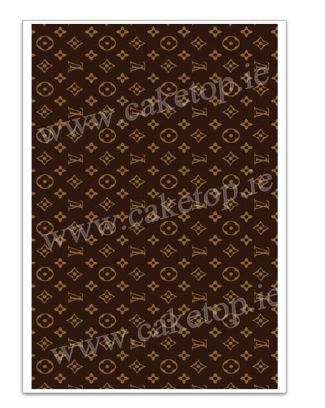 Louis Vuitton Edible Cake Topper IUCN Water