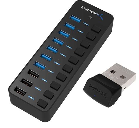 60w 10 Port Usb 3 0 Hub Includes 3 Smart Desertcart South Africa