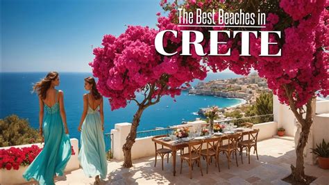 Crete Greece Best Beaches In Crete 4K UHD Walking Tour With Captions