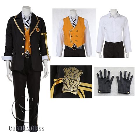 Twisted-Wonderland Savanaclaw Ruggie Bucchi Uniforms Cosplay Costume ...