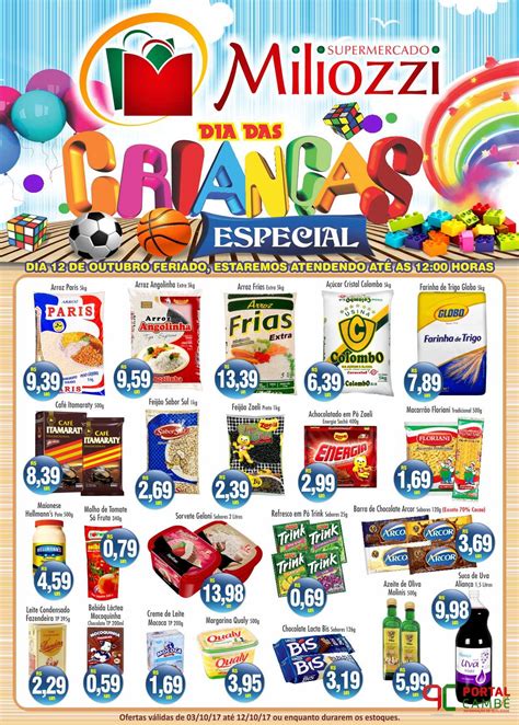 Supermercado Miliozzi Confira as ofertas válidas até o dia 12 de