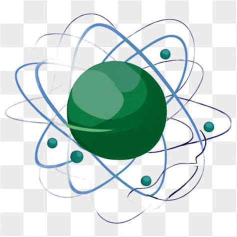 Download Atomic Nucleus Structure Illustration PNG Online - Creative ...