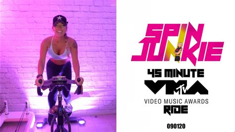 Free Minute Spin Class Mtv Vmas Indoor Cycling Rhythm Ride