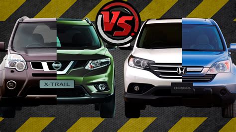 What's wrong with them? Nissan X-Trail Vs Honda CR-V 2017 - YouTube
