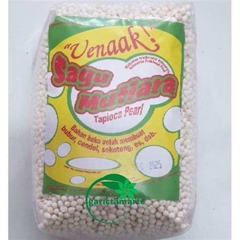 Jual Uenakkk Sagu Mutiara Putih Gram Shopee Indonesia