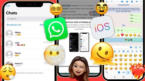 Nuevo WhatsApp Estilo IPhone En Android Fouad Mb Ios 9 25 Estable Con