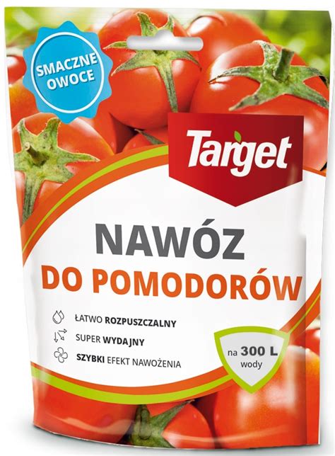 Nawóz do pomidorów 150g na 300l wody super wydajny Target smaczne