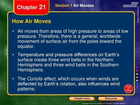 Chapter 21 Section 1 Air Masses Air Masses Ppt Download