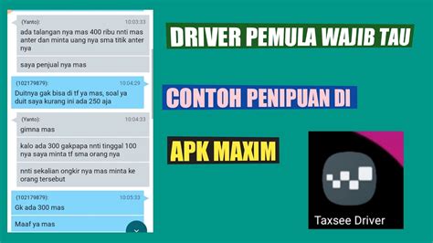 Contoh Orderan Fiktif Di Apk Maxim Pemula Wajib Tau Youtube