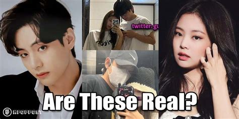 All The Complete Photo Of Bts V And Blackpink Jennie Dating