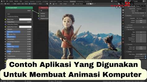 Contoh Aplikasi Yang Digunakan Untuk Membuat Animasi Komputer Adalah