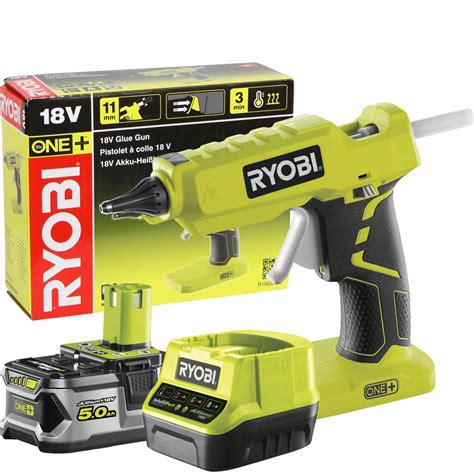RYOBI R18GLU клеевой пистолет 18V + 5Ah купить на Avtoex из Польши в ...