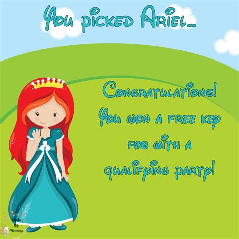 Congratulations You Picked Ariel Madebymommy Thirty One Ariel