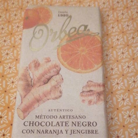 Orbea Chocolate Negro Con Naranja Y Jengibre Review Abillion