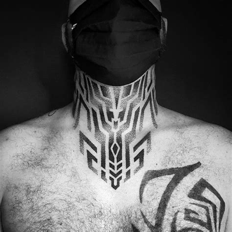 Discover More Than Tribal Throat Tattoos In Cdgdbentre