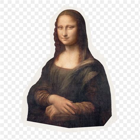 Mona Lisa Png Sticker Famous Premium Png Rawpixel