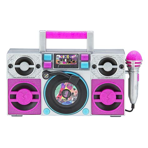 Buy Lol Surprise Omg Remix Karaoke Machine Sing Along Boombox With Real