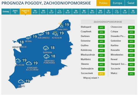 Prognoza Pogody Na Pierwszy Weekend Wakacji Pogoda W Interia Pl