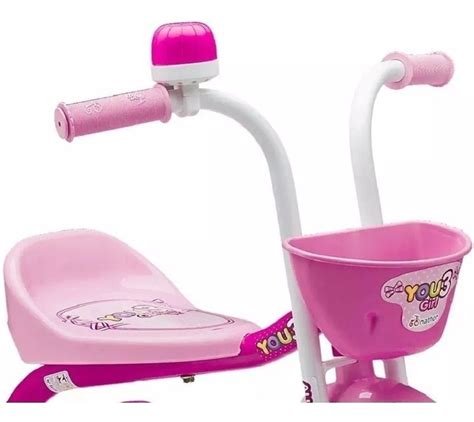 Triciclo Motoca Infantil Menina You Girl Rosa Nathor Mercado Livre