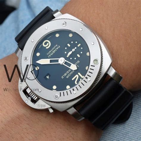 Panerai Luminor Officine Watch Black Dial Watches Prime