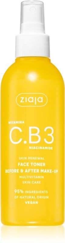 Ziaja Vitamin C B Niacinamide Reinigendes Gesichtshauttonikum Im Spray