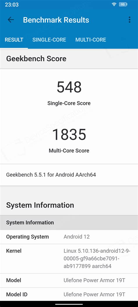 Ulefone Power Armor T Review Performance Benchmarks