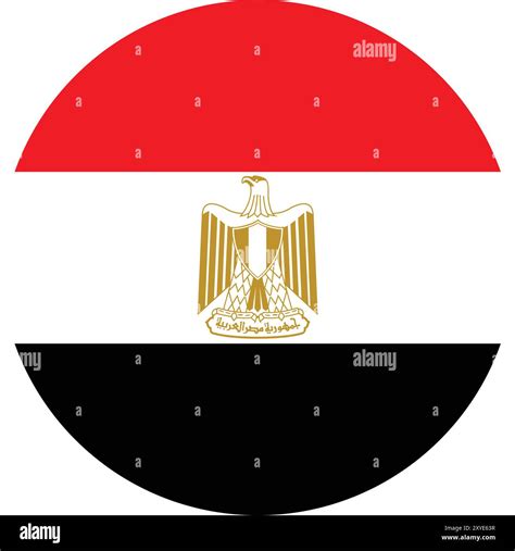 Egypt Flag Vector Illustration Stock Vector Image And Art Alamy