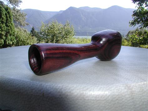 Brazilian Kingwood Pipe With Lid Smoking By Exotictobaccotools