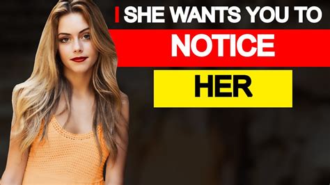 14 Signs A Woman Wants You To Notice Her Youtube