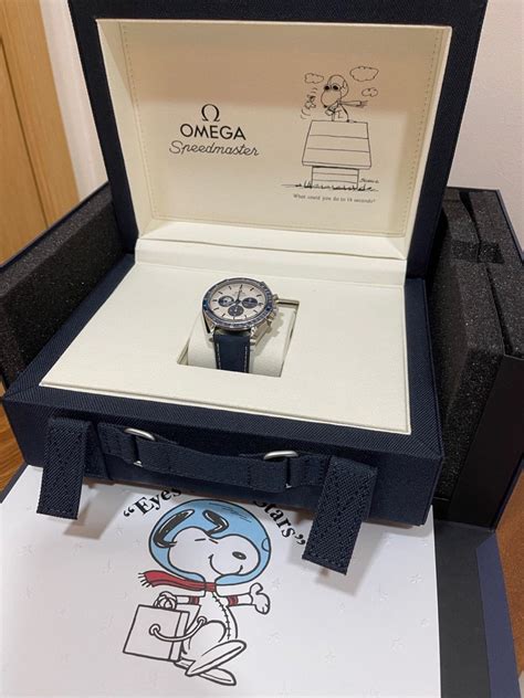 BNIB Omega Snoopy 50th anniversary , Luxury, Watches on Carousell