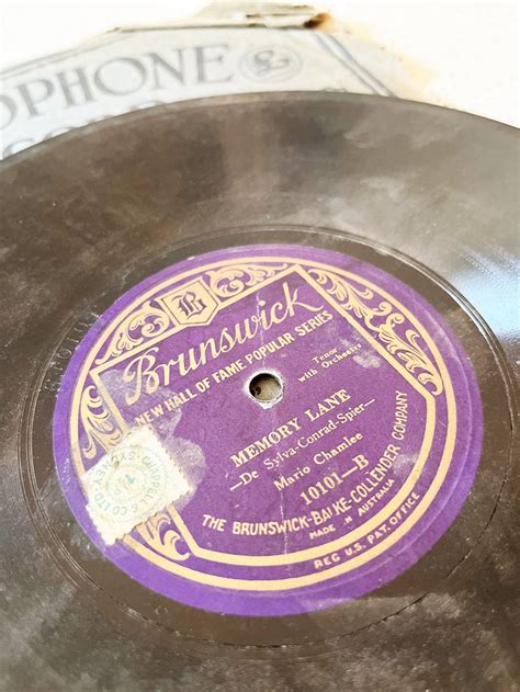 Brunswick And Capitol 78rpm Records Retroretro Collectables