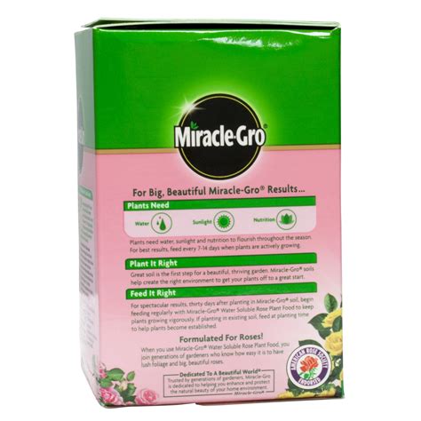 Miracle Gro Rose Food