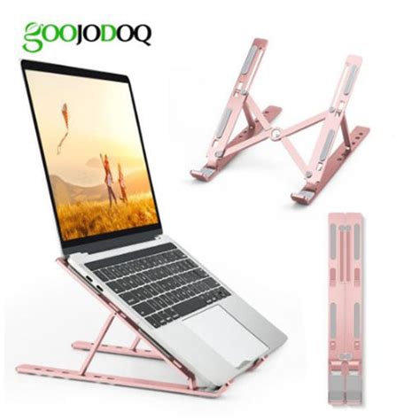 GOOJODOQ Laptop Stand Adjustable Aluminum Laptop Notebook Stand Tablet