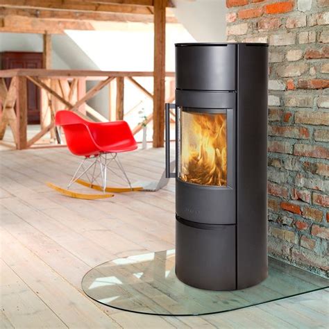 Wiking Luma In Black Danton Fireplaces Stoves