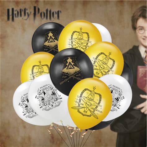 20 szt Zestaw balonów lateksowych Harry Potter Magiczne artykuły do