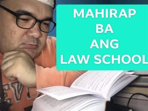 MAHIRAP BA ANG LAW SCHOOL Is Law School Difficult YouTube