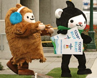 Go Vancouver Olympic mascots. | Olympic mascots, Mascot, Olympics